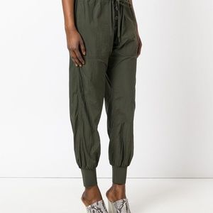DKNY 361Military Green Women Pants Trousers